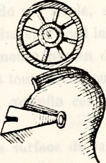 An illustration from Traité élémentaire du blason, 1872, leaf 326