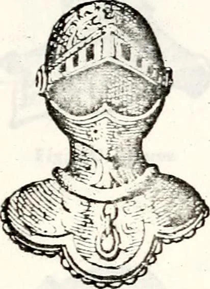 An illustration from Traité élémentaire du blason, 1872, leaf 336