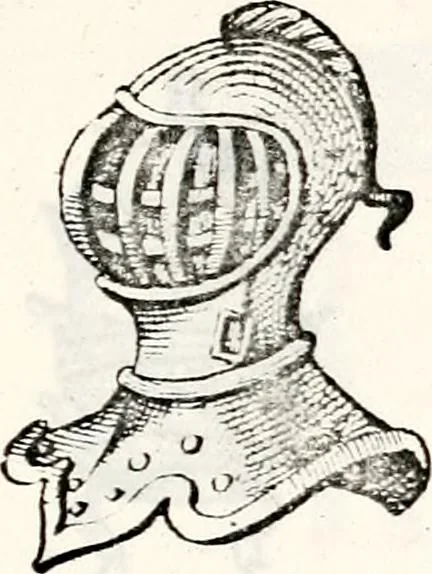 An illustration from Traité élémentaire du blason, 1872, leaf 338