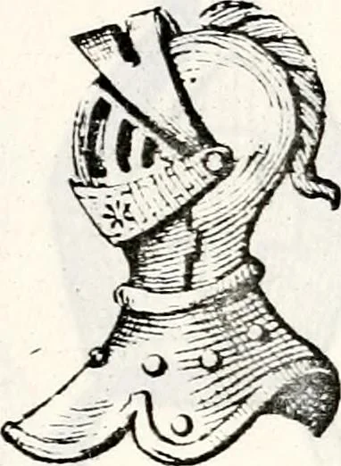 An illustration from Traité élémentaire du blason, 1872, leaf 338