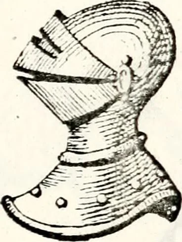 An illustration from Traité élémentaire du blason, 1872, leaf 338