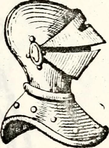 An illustration from Traité élémentaire du blason, 1872, leaf 338
