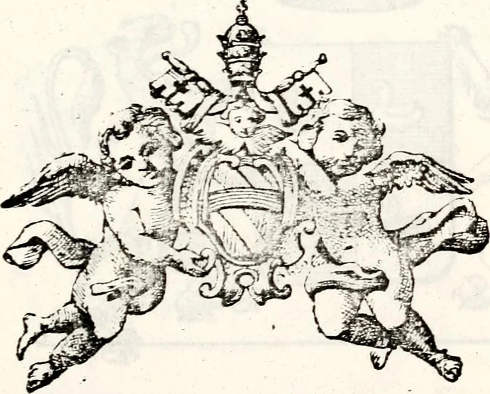 An illustration from Traité élémentaire du blason, 1872, leaf 346