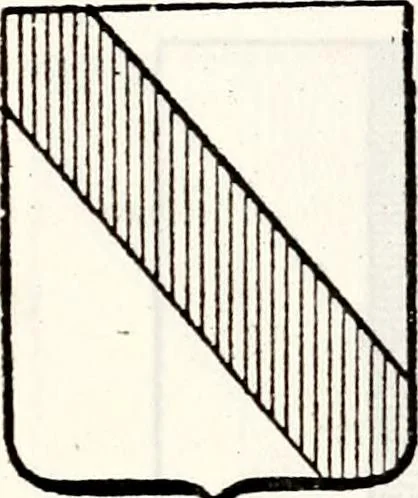 An illustration from Traité élémentaire du blason, 1872, leaf 494