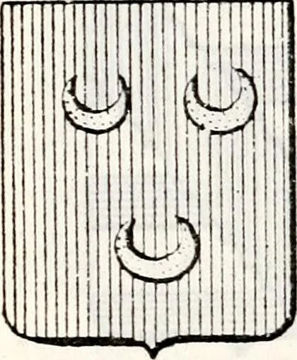 An illustration from Traité élémentaire du blason, 1872, leaf 498