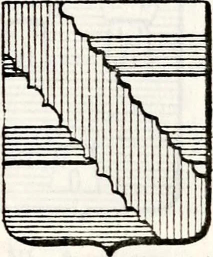 An illustration from Traité élémentaire du blason, 1872, leaf 500