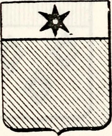 An illustration from Traité élémentaire du blason, 1872, leaf 500