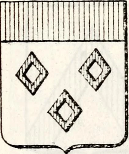 An illustration from Traité élémentaire du blason, 1872, leaf 502