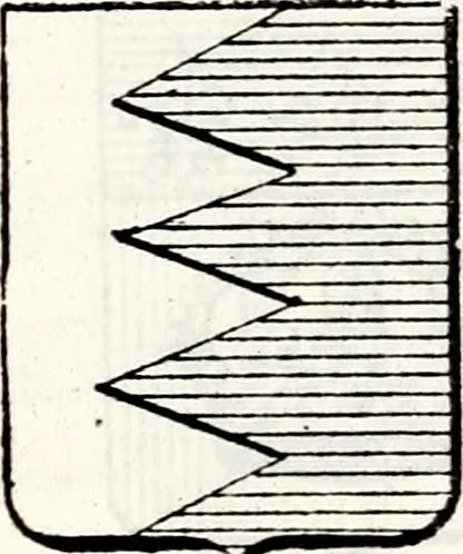 An illustration from Traité élémentaire du blason, 1872, leaf 506