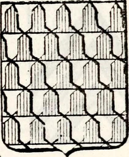 An illustration from Traité élémentaire du blason, 1872, leaf 506