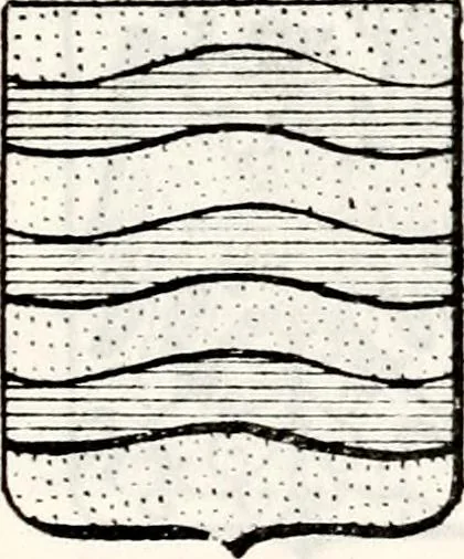 An illustration from Traité élémentaire du blason, 1872, leaf 514
