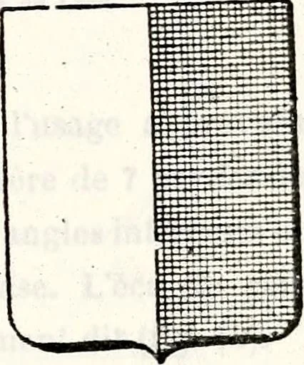 An illustration from Traité élémentaire du blason, 1872, leaf 52