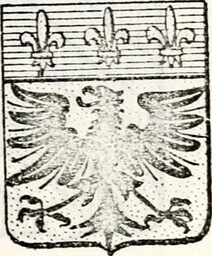 An illustration from Traité élémentaire du blason, 1872, leaf 520
