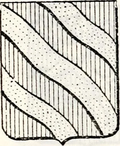 An illustration from Traité élémentaire du blason, 1872, leaf 522