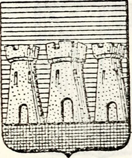 An illustration from Traité élémentaire du blason, 1872, leaf 522