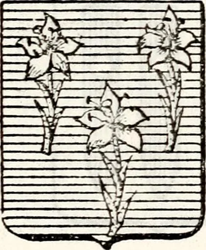 An illustration from Traité élémentaire du blason, 1872, leaf 522