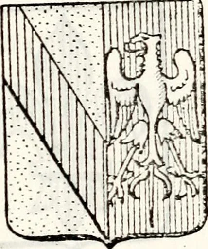 An illustration from Traité élémentaire du blason, 1872, leaf 524