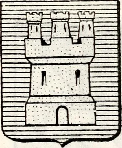 An illustration from Traité élémentaire du blason, 1872, leaf 526
