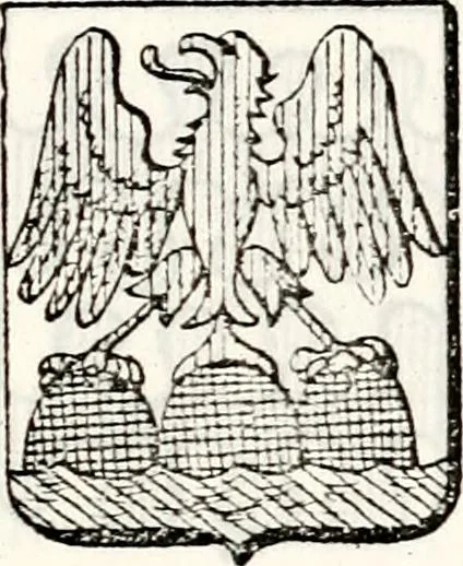 An illustration from Traité élémentaire du blason, 1872, leaf 530