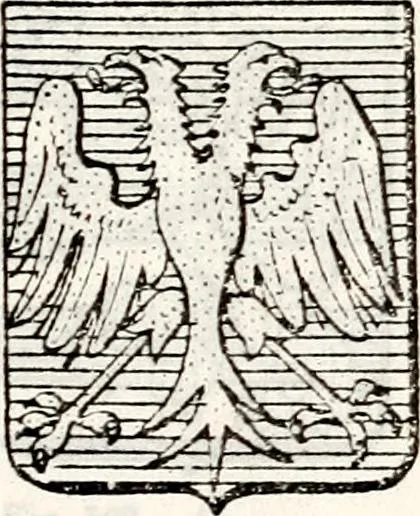 An illustration from Traité élémentaire du blason, 1872, leaf 530