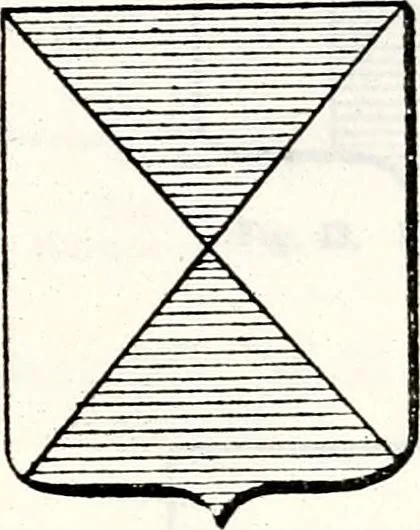 An illustration from Traité élémentaire du blason, 1872, leaf 72
