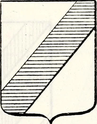 An illustration from Traité élémentaire du blason, 1872, leaf 74