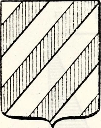 An illustration from Traité élémentaire du blason, 1872, leaf 76