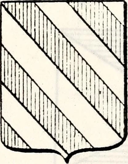 An illustration from Traité élémentaire du blason, 1872, leaf 76