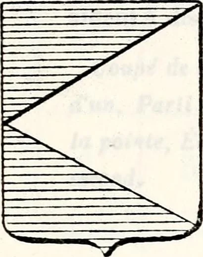 An illustration from Traité élémentaire du blason, 1872, leaf 80