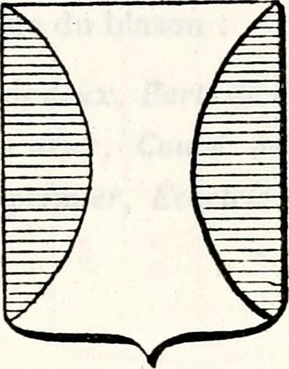 An illustration from Traité élémentaire du blason, 1872, leaf 80