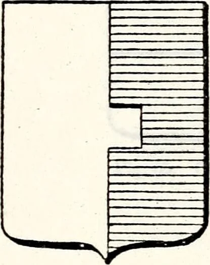 An illustration from Traité élémentaire du blason, 1872, leaf 80