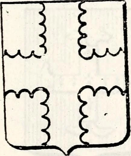 An illustration from Traité élémentaire du blason, 1872, leaf 94