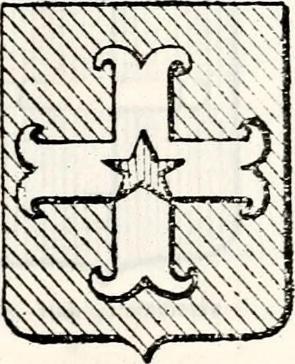 An illustration from Traité élémentaire du blason, 1872, leaf 96