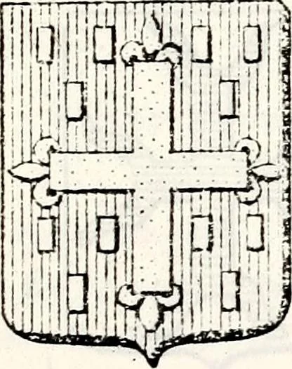 An illustration from Traité élémentaire du blason, 1872, leaf 98