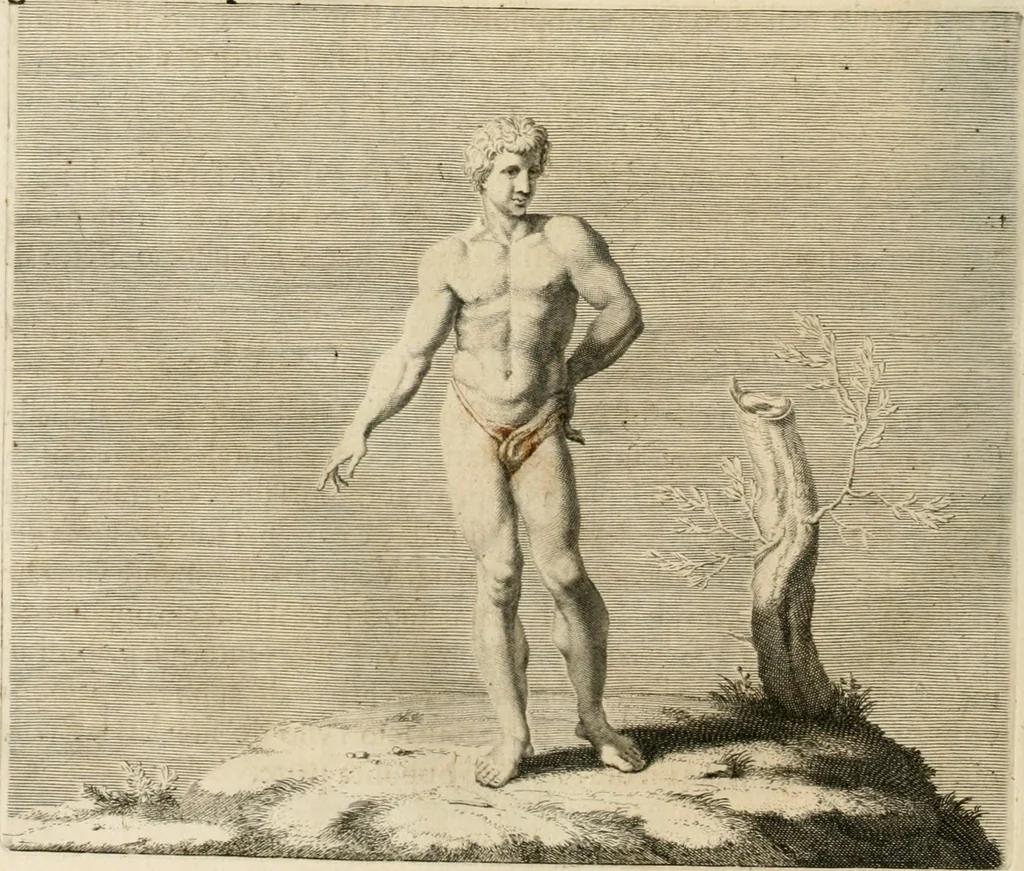 An illustration from Traitté de la peintvre, 1651, leaf 101