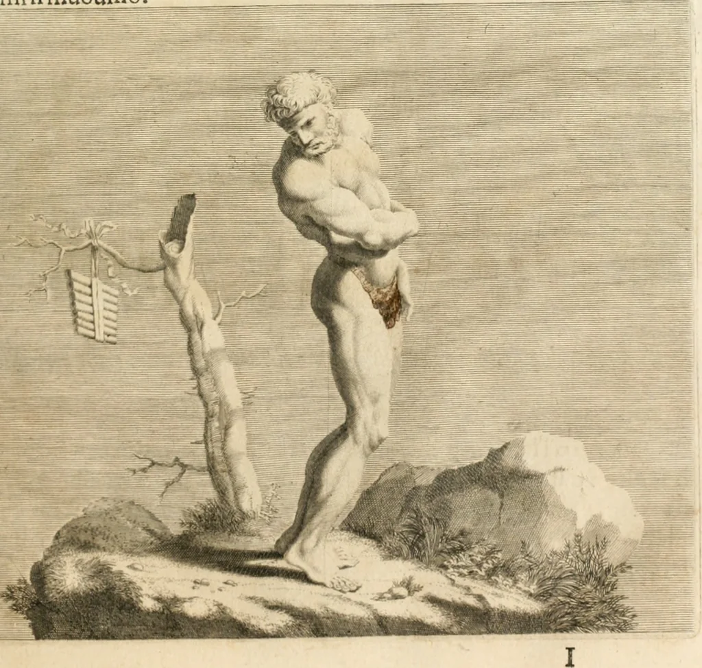 An illustration from Traitté de la peintvre, 1651, leaf 108
