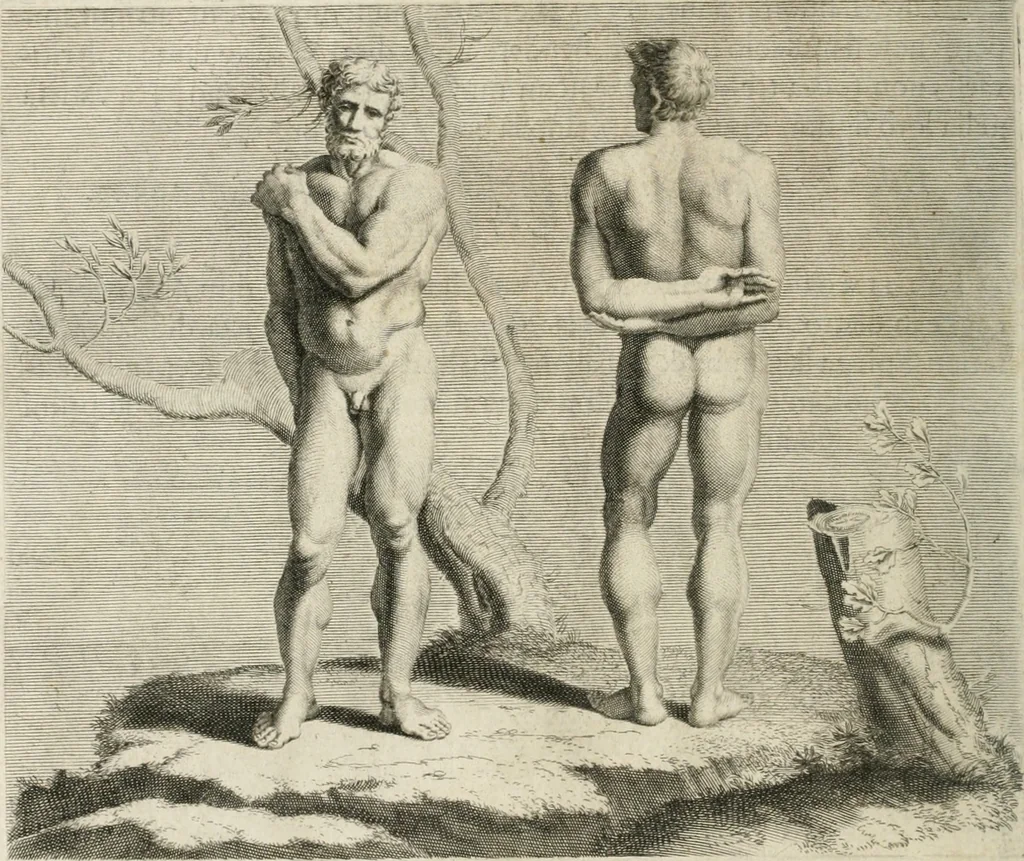 An illustration from Traitté de la peintvre, 1651, leaf 109