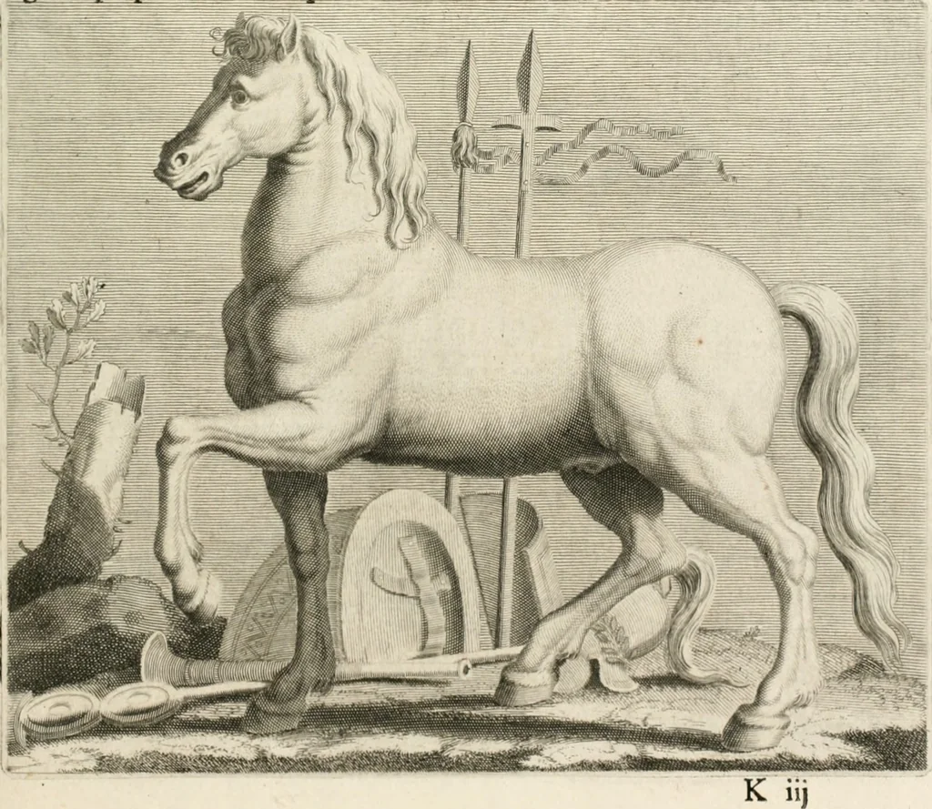 An illustration from Traitté de la peintvre, 1651, leaf 124