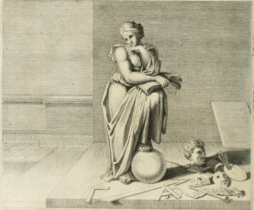 An illustration from Traitté de la peintvre, 1651, leaf 161