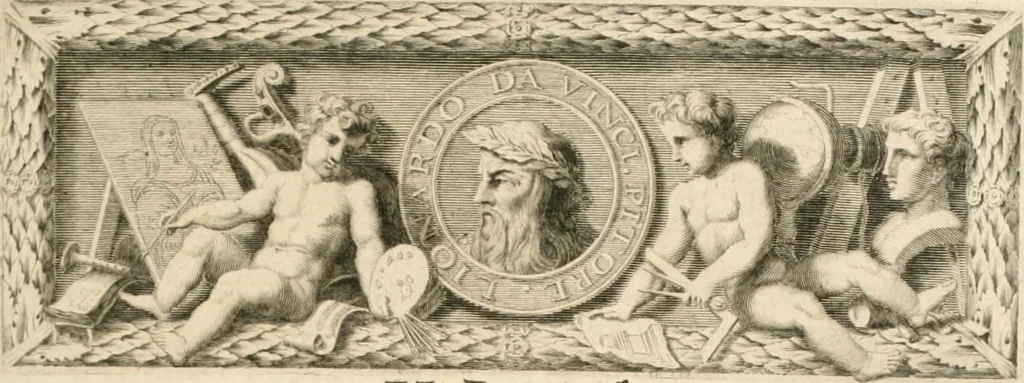 An illustration from Traitté de la peintvre, 1651, leaf 18