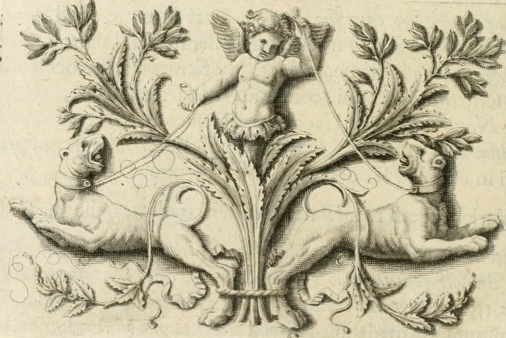 An illustration from Traitté de la peintvre, 1651, leaf 189