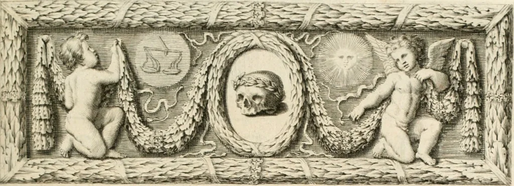 An illustration from Traitté de la peintvre, 1651, leaf 190