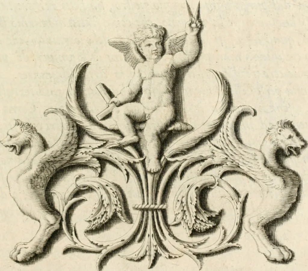 An illustration from Traitté de la peintvre, 1651, leaf 190