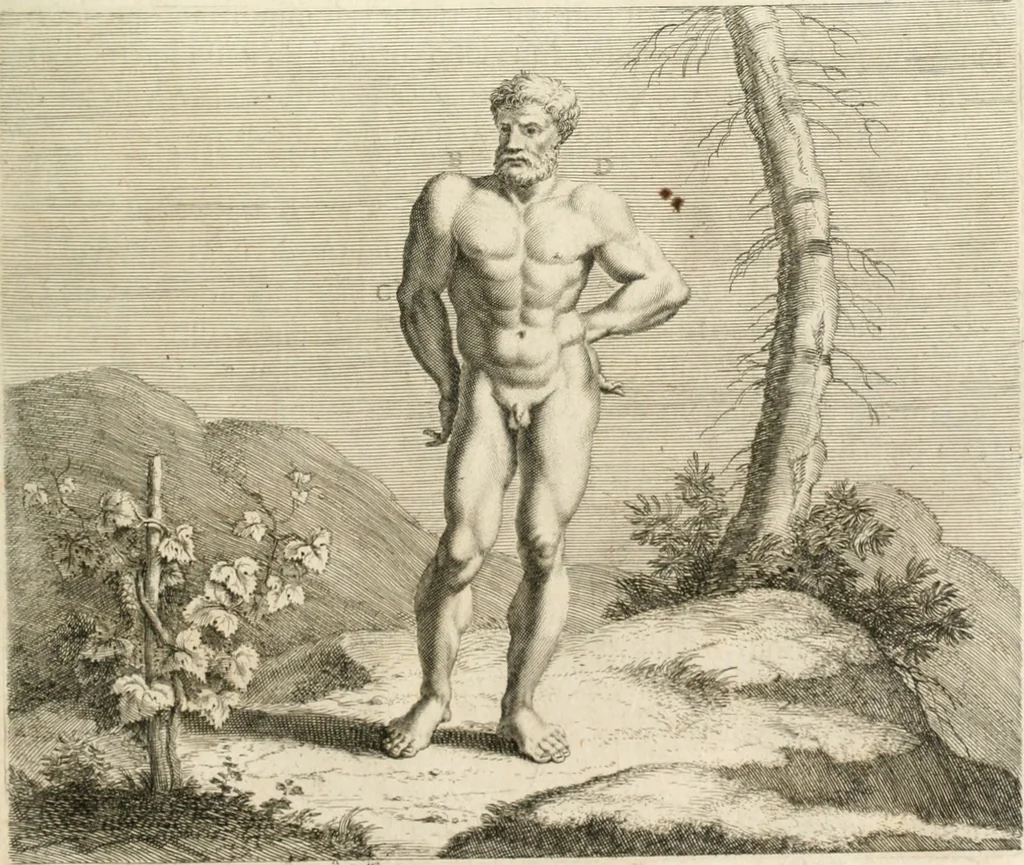 An illustration from Traitté de la peintvre, 1651, leaf 52