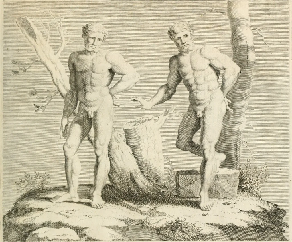 An illustration from Traitté de la peintvre, 1651, leaf 88