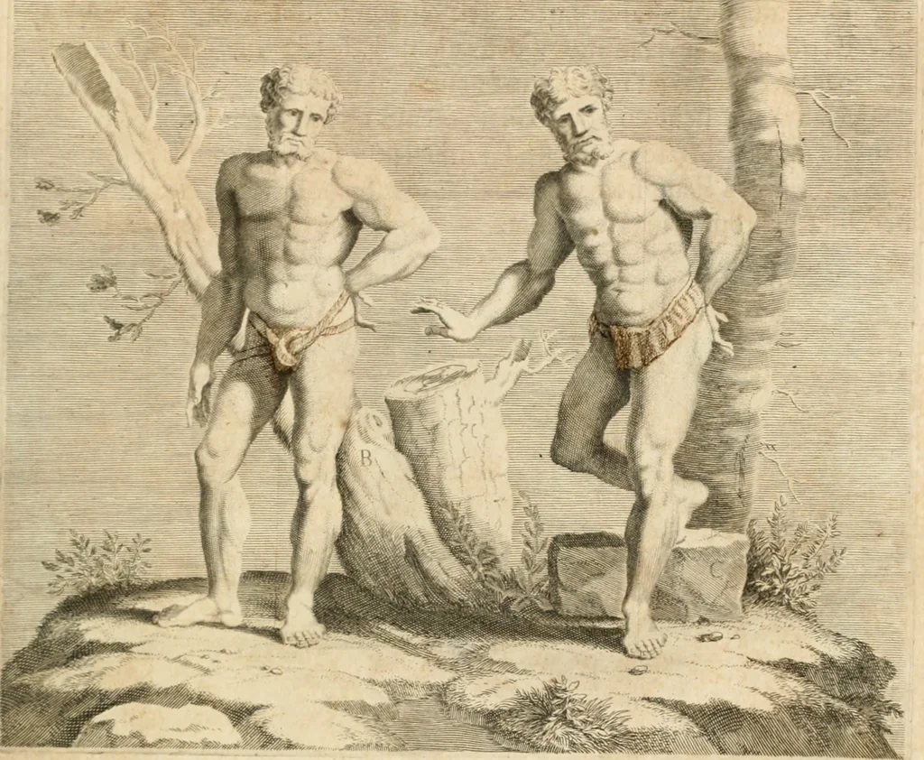 An illustration from Traitté de la peintvre, 1651, leaf 90