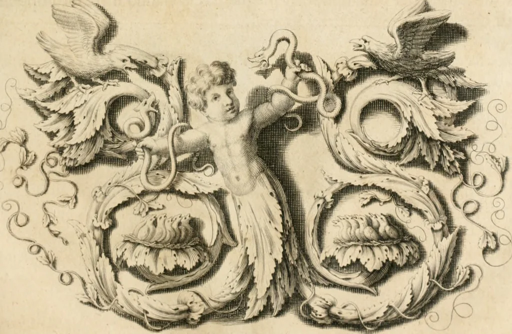 An illustration from Traitté de la peintvre, 1651, leaf 94
