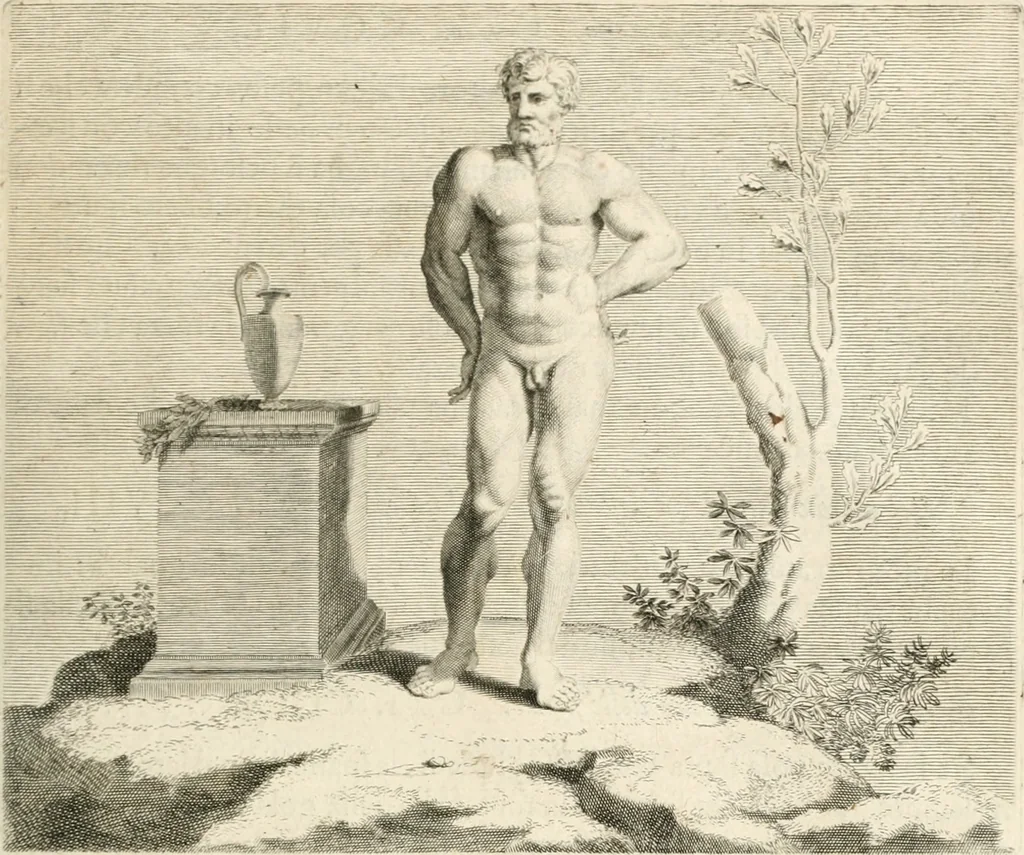 An illustration from Traitté de la peintvre, 1651, leaf 96