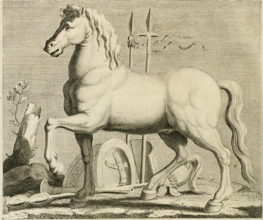 An illustration from Traitté de la peintvre, 1651, leaf 111