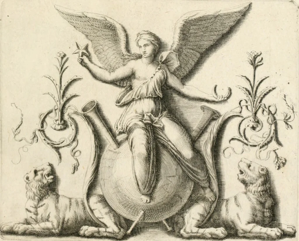 An illustration from Traitté de la peintvre, 1651, leaf 6